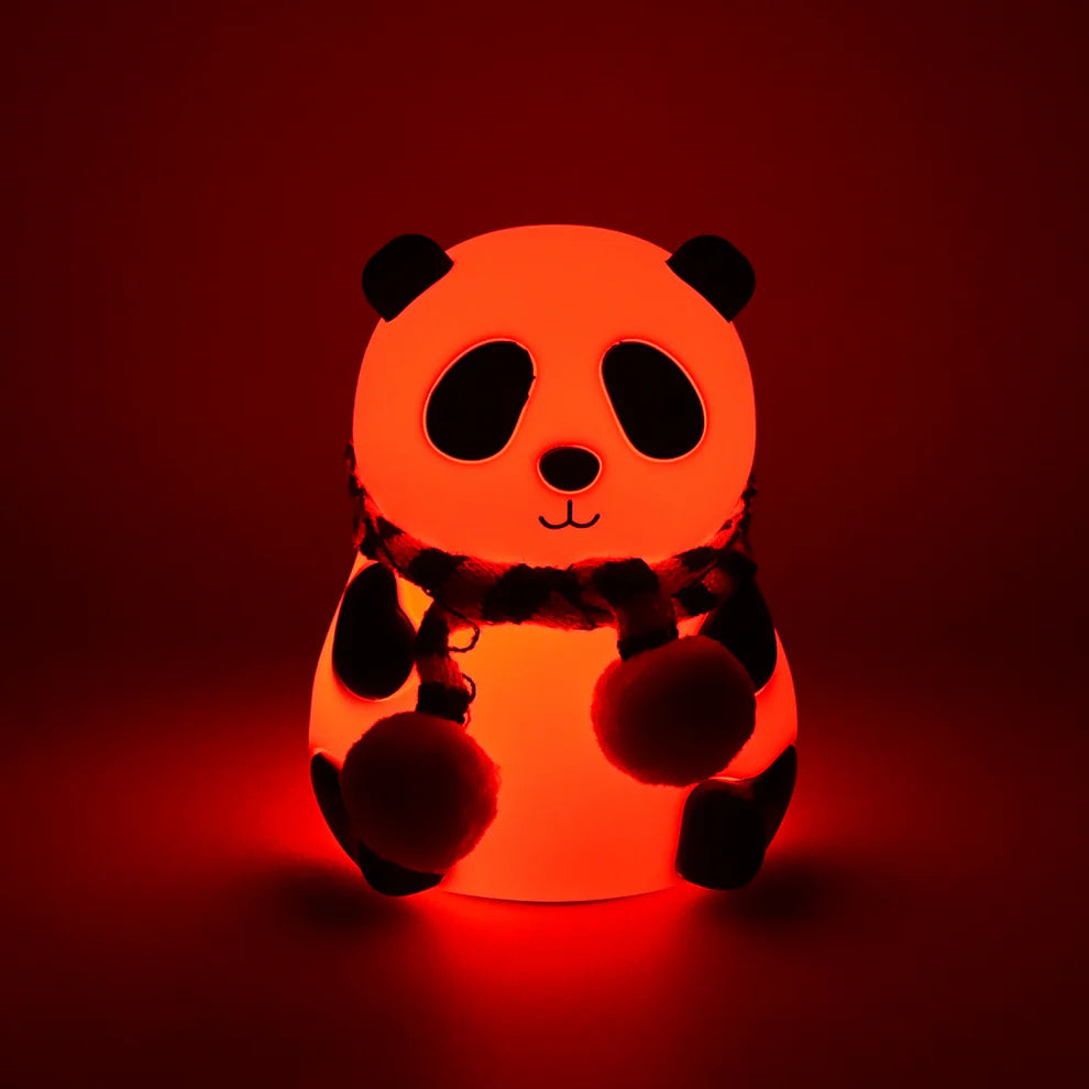 Panda Night Light – 7-Color LED Touch Sensor Lamp