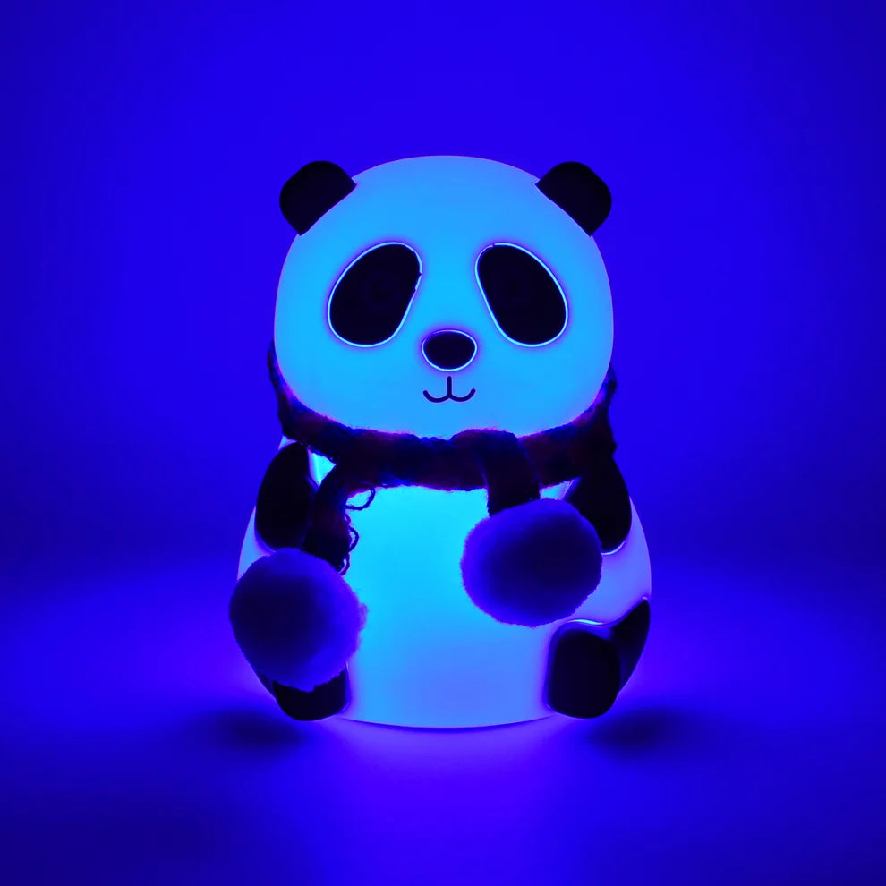 Panda Night Light – 7-Color LED Touch Sensor Lamp
