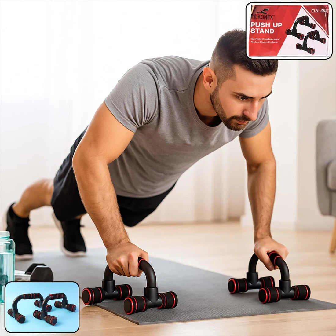 Push-Up Bars – Heavy-Duty for Home Workouts |