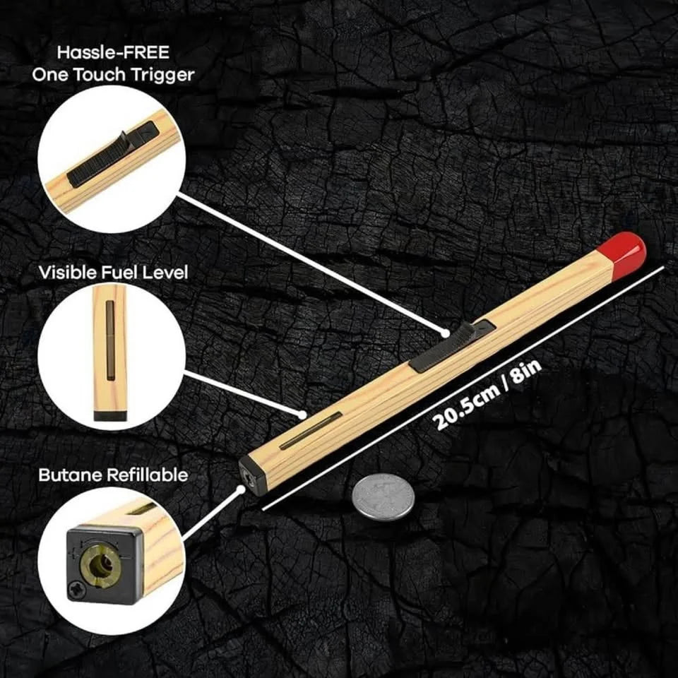 🔥 Matchstick Shaped Lighter