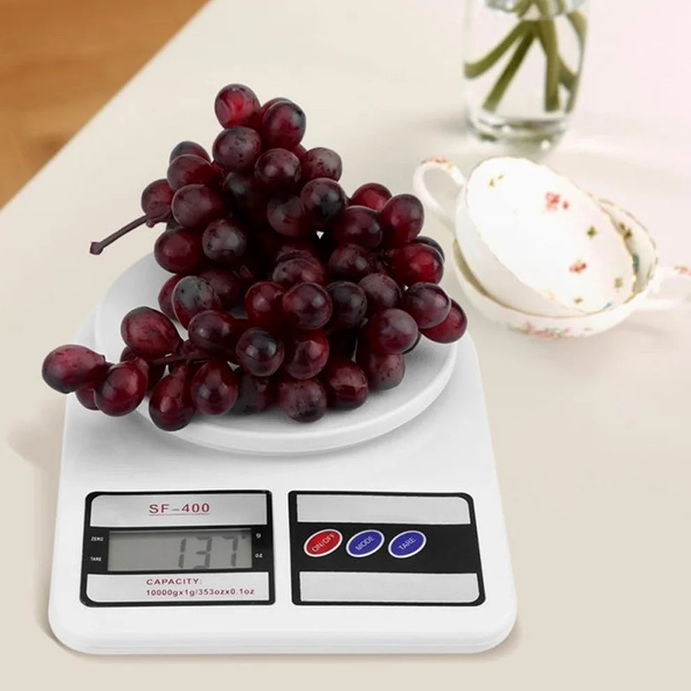 Digital Kitchen Scale 10 Kg – Precision Weighing | SF 400